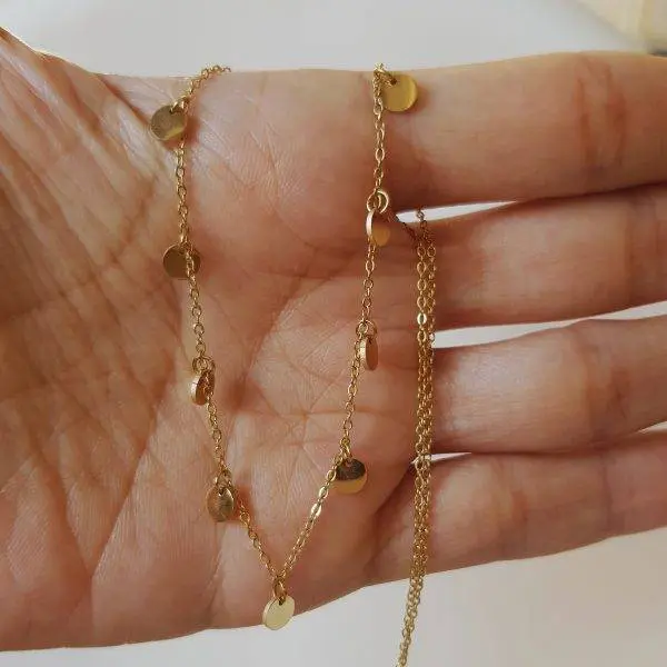Collar monedas