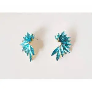 Pendientes retro turquesa - Agotado -