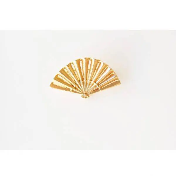 Broche abanico