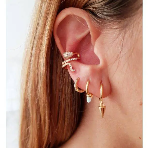 Ear cuff snake - Imagen 2