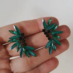 Pendientes retro racimo