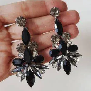 Pendientes vintage cristal