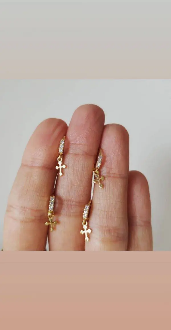 Aros cruz retro mini