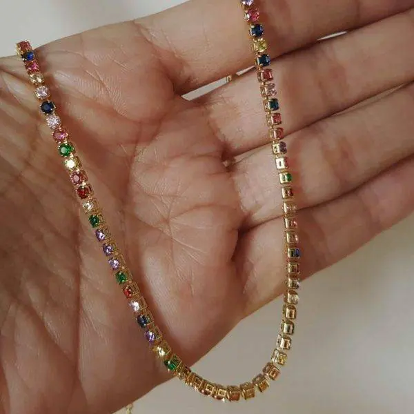 Choker multicolor