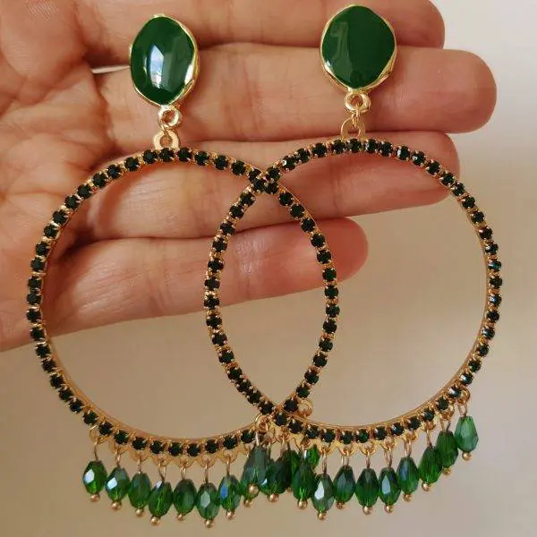 Aros piedras colgantes (+ colores) - Imagen 3