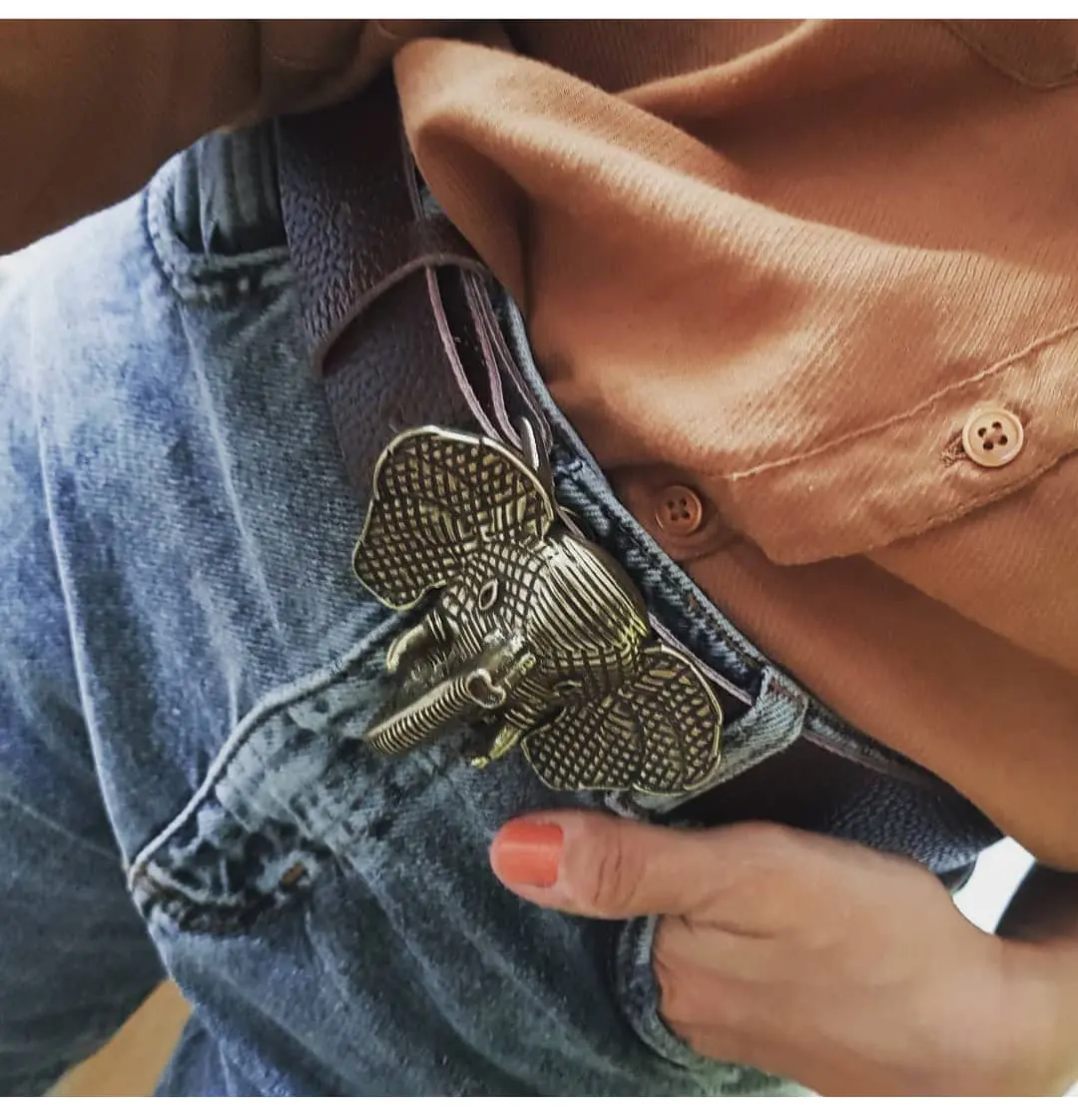 Cinturón elefante trompa - Imagen 2