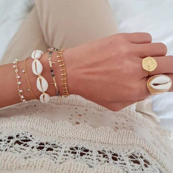 Pulsera conchas - Imagen 2