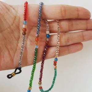 Cuelga mascarillas/gafas bolitas - Agotado -