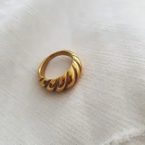 Anillo trenza