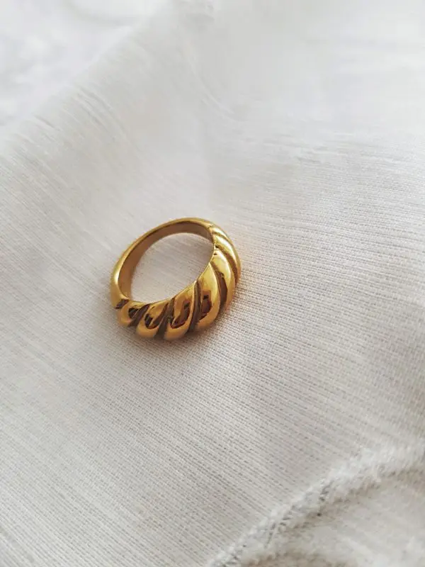 Anillo trenza