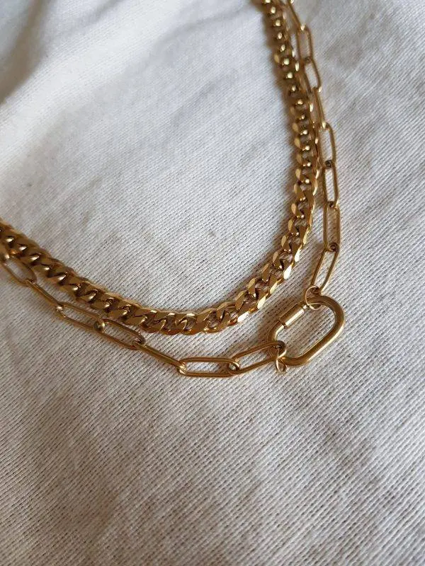 Collar Doble Charm