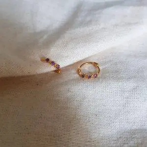 Aritos mini flower lila