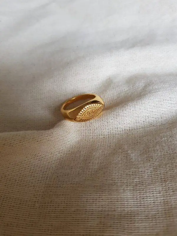Anillo ojo gold