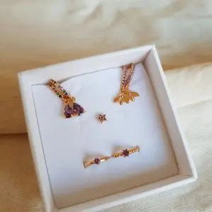 Pack lila mini abeja