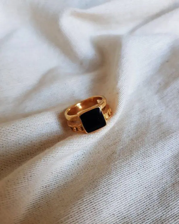Anillo Onix chain