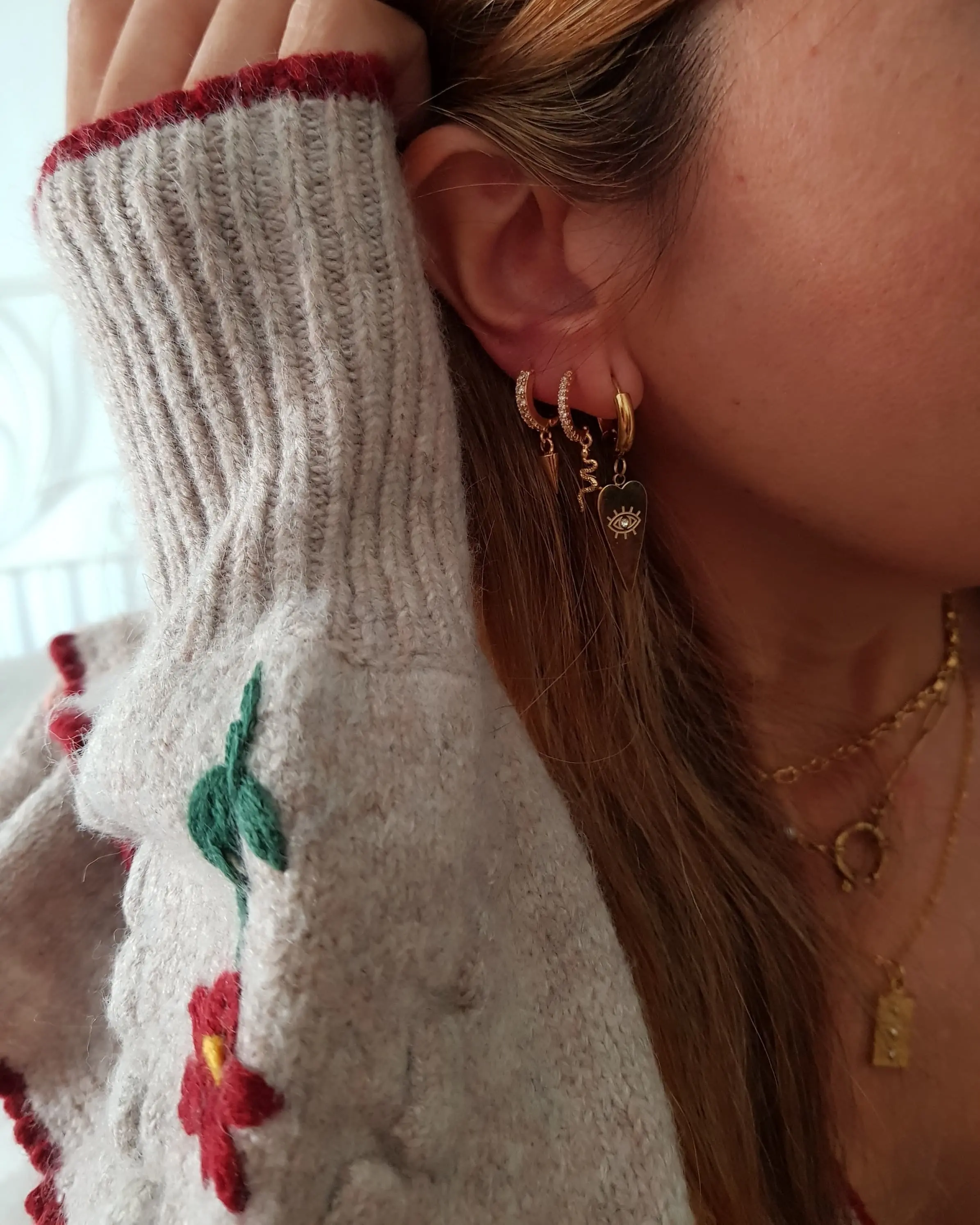 Aritos ojo maxi - Imagen 2