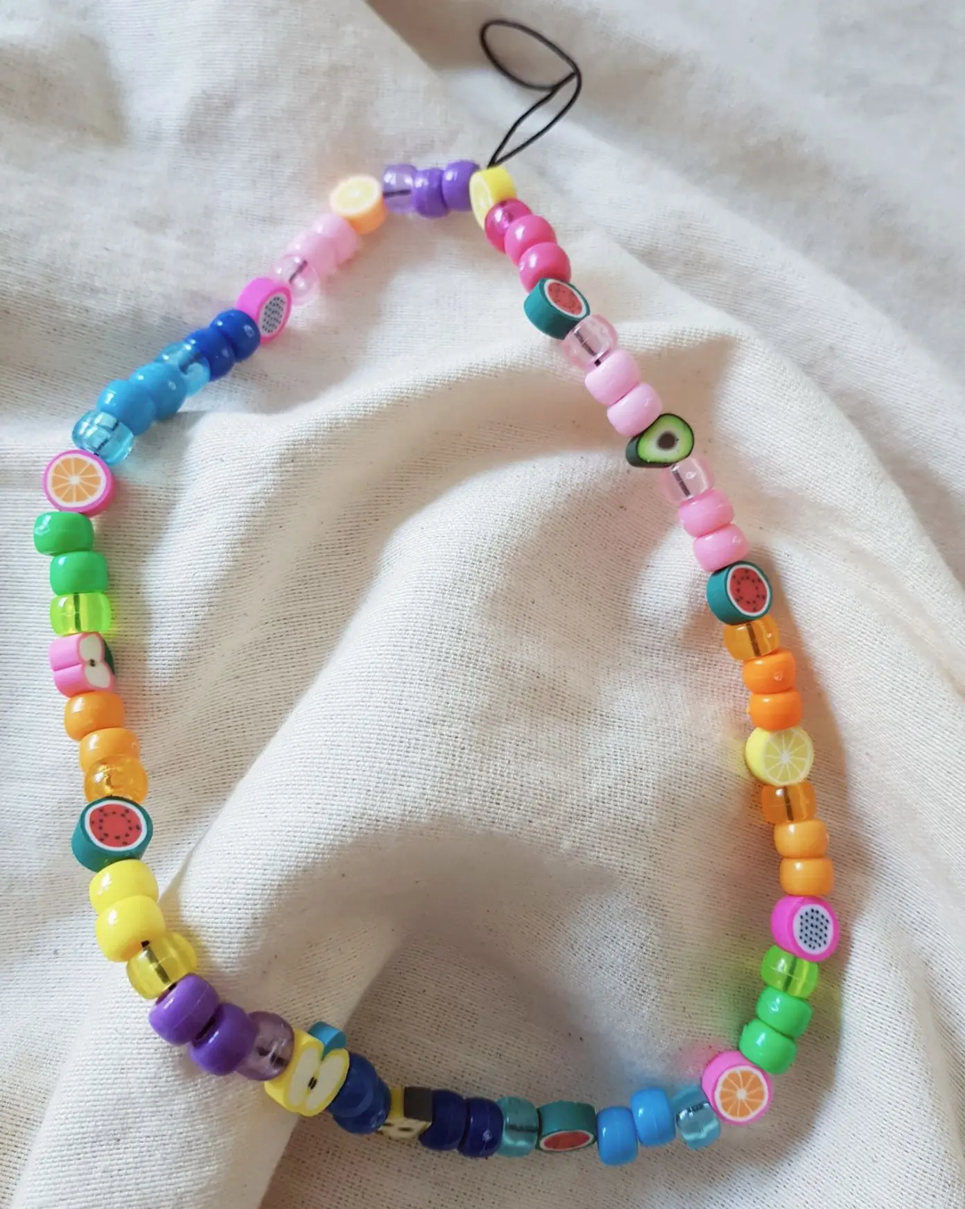 Cuelga móvil fruits