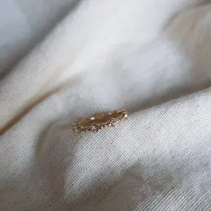 Anillo vintage white