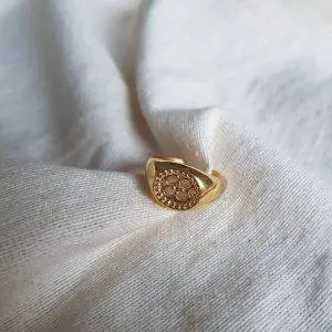 Anillo vintage flower