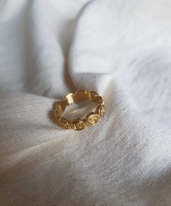 Anillo flowers mini