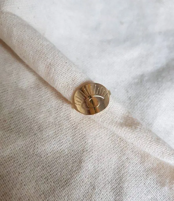 Anillo ojo egipcio