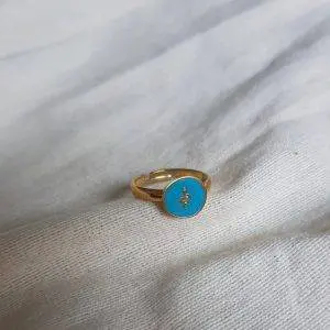 Anillo snake blue