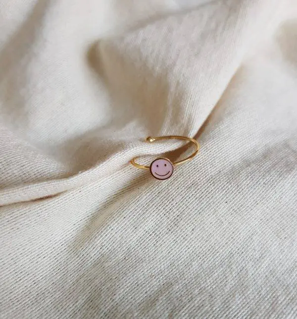 Anillo happy lila