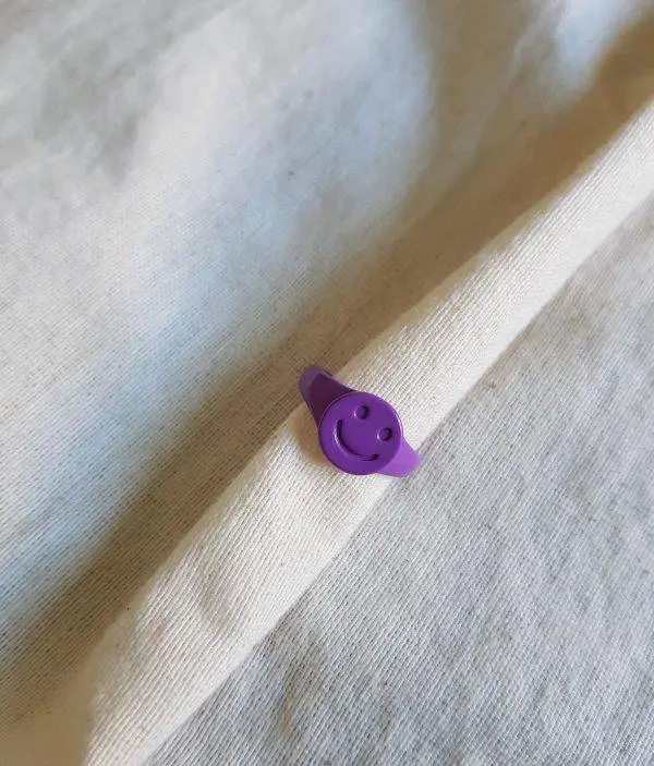 Anillo happy lila summer