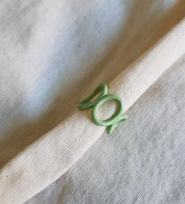 Anillo maxi green
