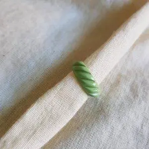 Anillo Croissant Green