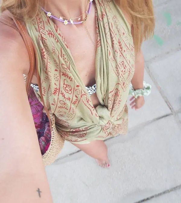 Pareo khaki