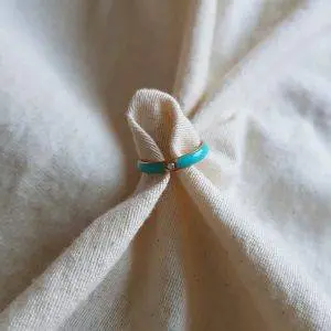 Anillo fine turquesa