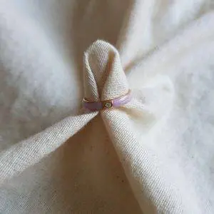 Anillo fine lila