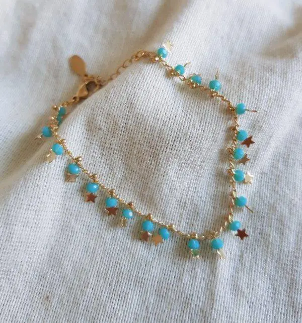 Pulsera turquoise stars - Agotado -