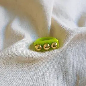 Anillo Lola green