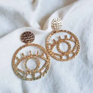 Pendientes maxi ojo