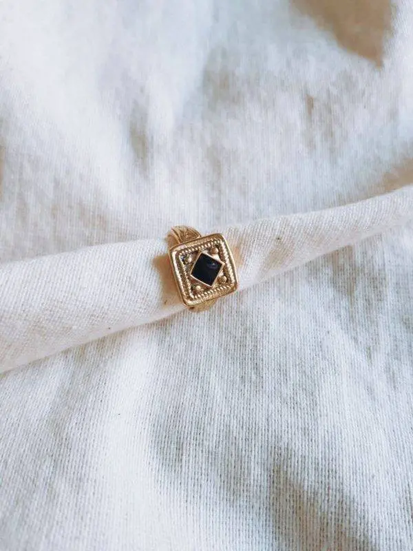Anillo sello black