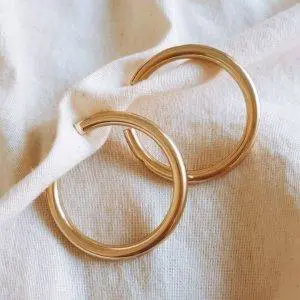 Aros Maxi gold - Agotado -