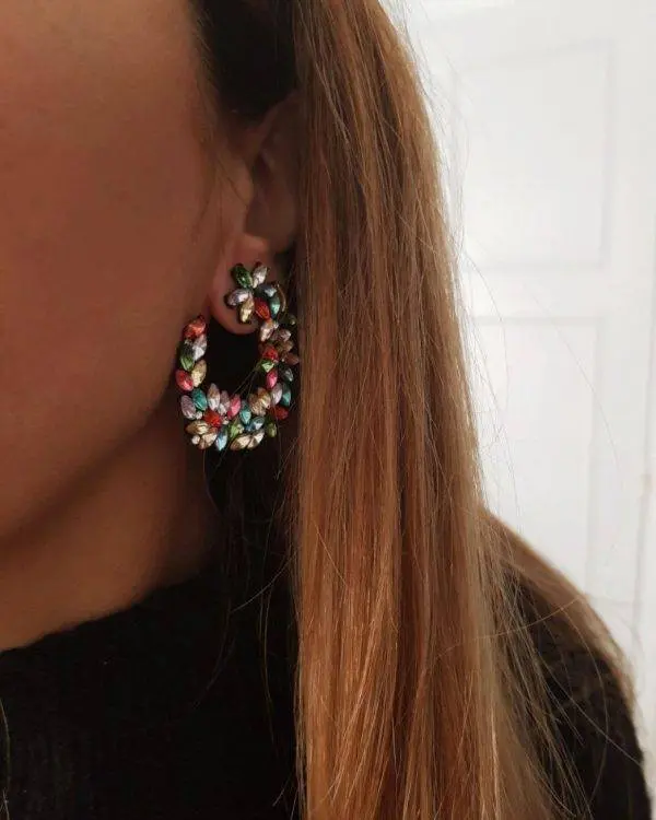 Pendientes diamond colours - Imagen 2