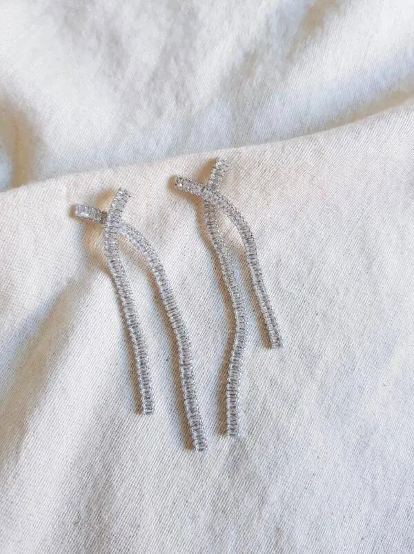 Pendientes Vogana plata