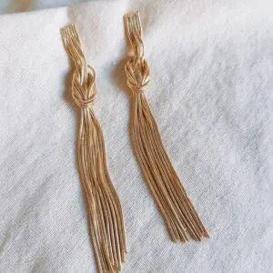 Pendientes nudo cascada