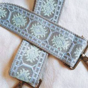 Cuelga bolsos verde agua