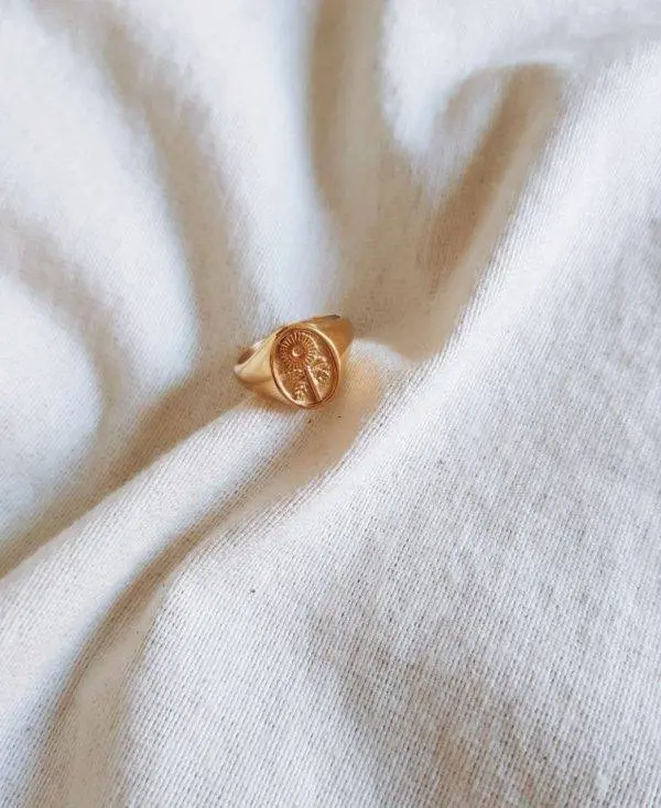 Anillo girasol