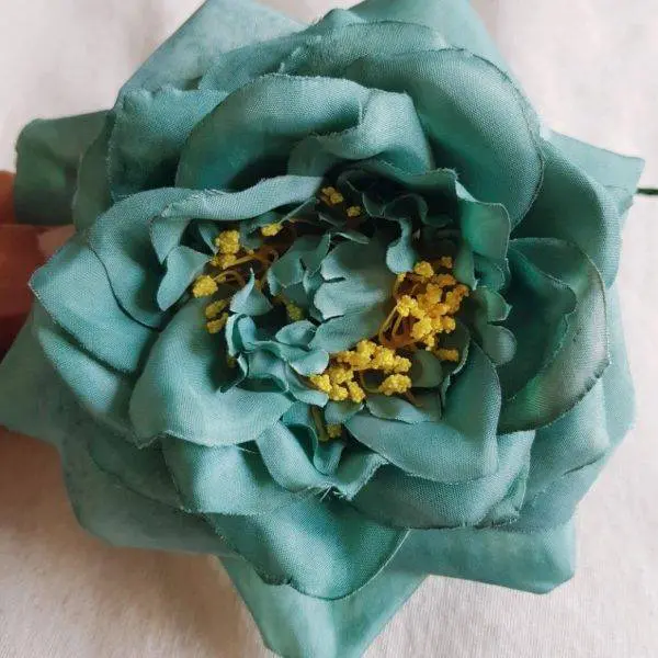 Flor aguamarina