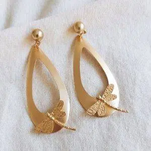 Pendientes maxi libélula