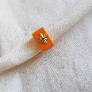 Anillo orange star