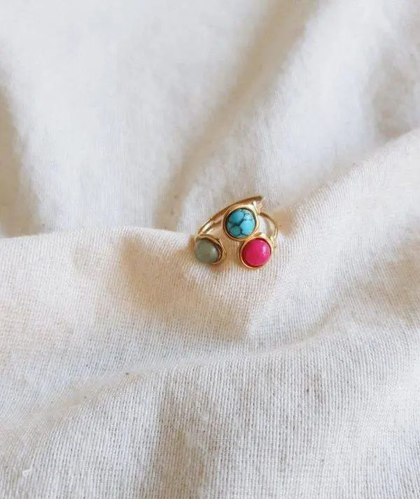 Anillo triple colours