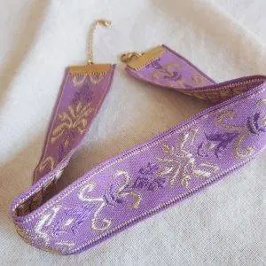 Choker indie malva
