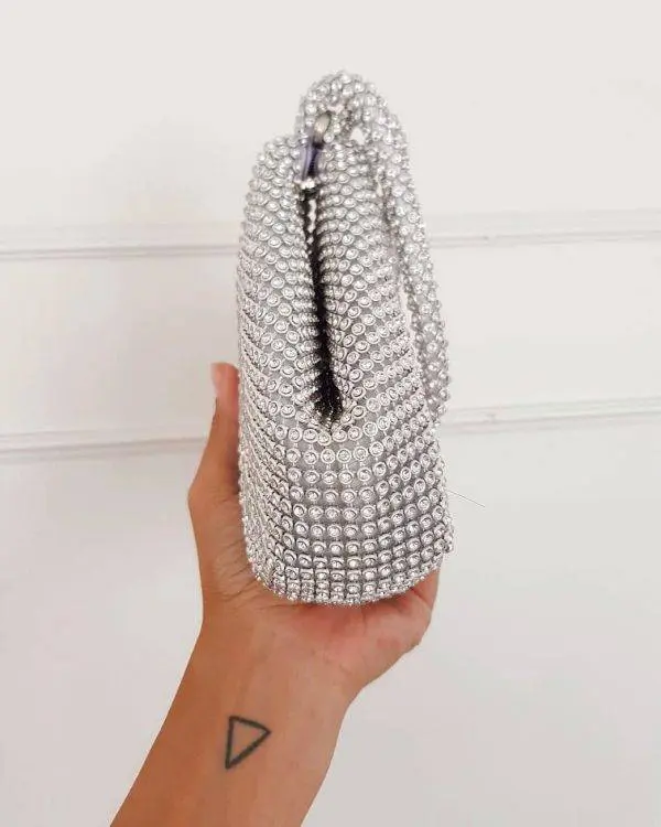 Bolsito saco silver - Imagen 2