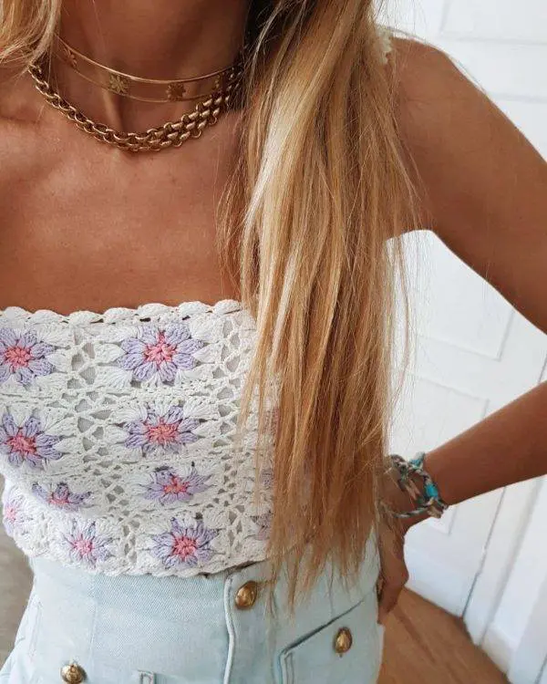 Choker margaritas mini - Imagen 3